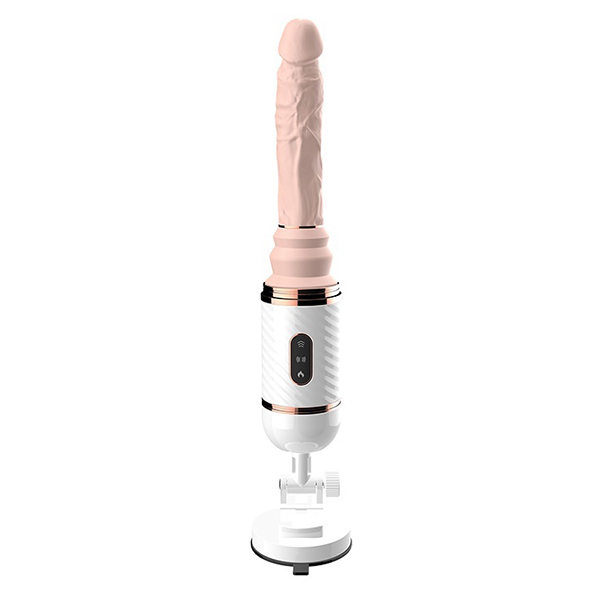 rd1825-1 Dildo com vibração e movimento automático