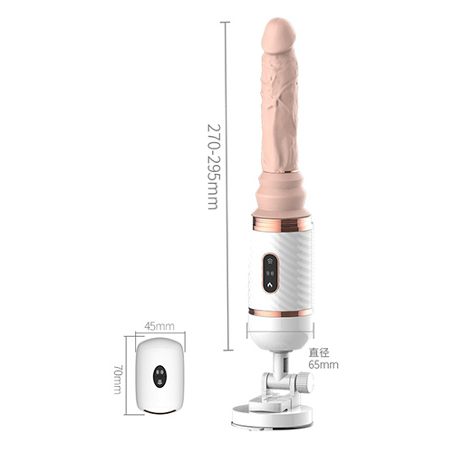 parâmetros do dildo com vibração e impulso automáticos