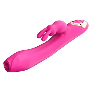 Vibrador rabbit para mulheres que lambem a língua